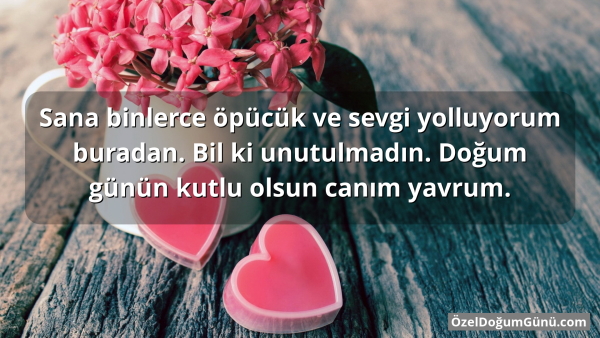 yavruya doğum günü mesajı 20